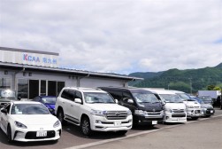 良質車が多数集まり活気