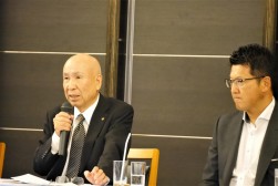 各府県ＪＵの施策を発表（写真はＪＵ大阪の稗田勇金融委員長