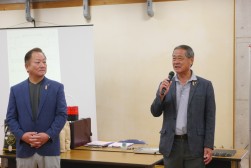 小松理事長があいさつを述べた
