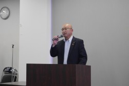 澤田金融委員長は「サマーキャンペーン」への協力を呼びかけた