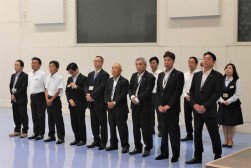 ＪＵ福岡の執行部が登壇