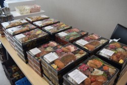 １周年を記念したスペシャルランチ