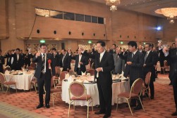 多くの来賓が訪れた