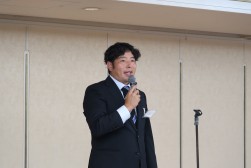 ＪＵ岡山青年部会をけん引する井本部会長