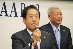 ＪＵ近畿の財藤会長があいさつを述べた