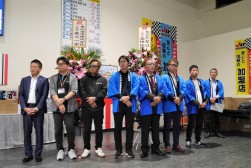 青年部会の活動がＡＡを盛り上げる（写真中央が木場耕太郎青年部会長）