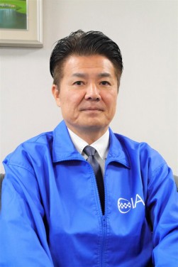 同会場の営業部門を担当する森口執行役員