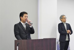 室田流通委員長があいさつを述べた