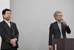 ＪＵ島根の森山流通委員長があいさつ