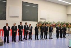 多くの来賓を迎えた