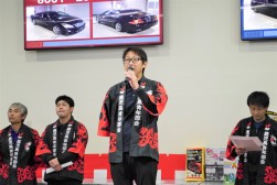 木場青年部会長があいさつを述べた