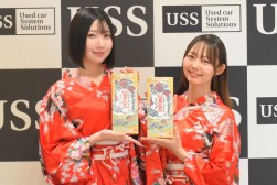 USSガールズが来場、開催を盛り上げた