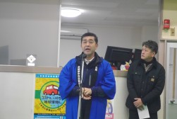 森口稔総務委員長からは会員拡大キャンペーンなどについて説明が行われた