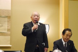 川合謙治副会長・副理事長が金融・小売振興事業について話した