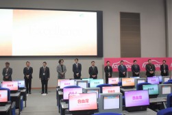 県外から多くの青年部員が応援に駆け付けた