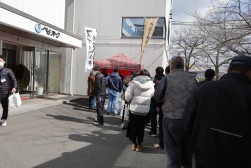 会場前には屋台出展もあり来場会員で賑わいをみせた