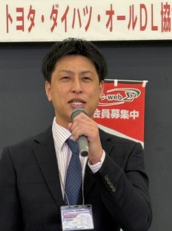 石黑社長があいさつし抱負を述べた