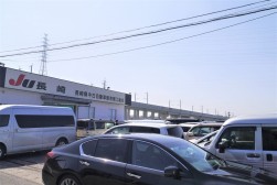 ＪＵ長崎のオークション会場