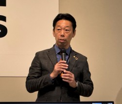 JU神奈川の實方副会長があいさつ