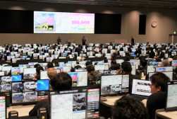 会場には多くの会員が来場した