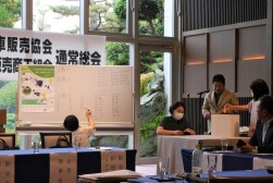 通常総会終了後には「スプリングフェア」の抽選会