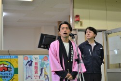野口青年部会長が新部会長としてあいさつを述べた