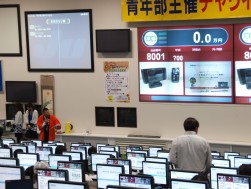 同青年部の伝統、盲導犬寄贈チャリティの物品ゼリ