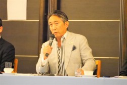 ＪＵ大阪の島澤俊文金融委員長は４１連覇に向けた決意を表明した
