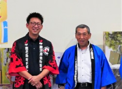 親会と青年部会の強い絆が原動力に（写真左から木場前青年部会長と新園理事長）