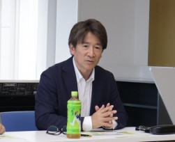 原口専務はJU中販連の新戦略とDX推進を話した