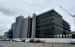 建設が進む新会場