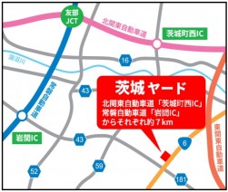 ＴＡＡ関東会場 茨城ヤード　開設場所