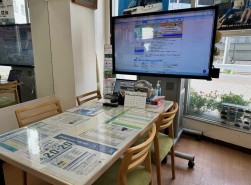 JUテントリ画面を見ながら商談でユーザーも安心