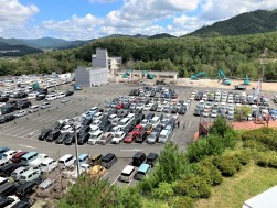 既存建物の解体、ヤード拡張工事が着々と進む