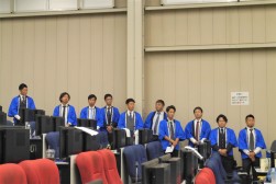 全国からの青年部会員を迎えたＪＵ近畿青年部会メンバー