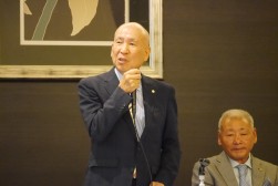 稗田金融委員長はブロックが一丸となった取り組みで目標必達を誓った