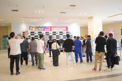 ダーツイベントに多くの会員が参加した