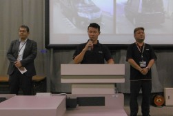 あいさつを述べる岳南ブロック長の佐野氏