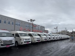 200台の展示台数