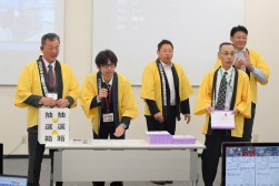 モーニング抽選会を実施
