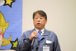 廣瀬会場長があいさつを述べた