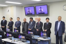 ＪＵ広島執行部とオリコ関係者が登壇した