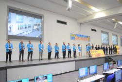 登壇するJU愛知執行部