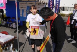 当日は地元サッカーチームのPRイベントなど、さまざまな催し