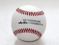 ＪＵ愛知ロゴ入りの公式球を提供、トーナメント全４１試合で使用された