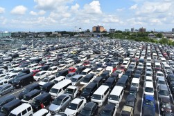 ＡＡ会場には多くの出品車が集まる（東海地区のＡＡ会場）