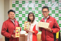 取引１台賞で「焼き芋カスタード」を進呈