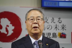 ＪＵコーポレーションの伊藤社長が祝辞を述べた