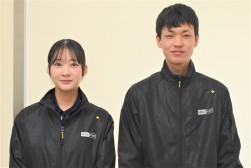 経免さん（右）と山森さん（左）