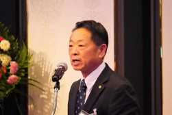 ＪＵ中販連の塚田会長はＪＵの結束強化を呼びかけた